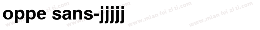 oppe sans字体转换